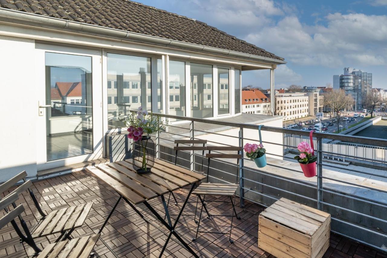 شقة Stylisches Penthouse Zentral Balkon 75M2 Nflx هانوفر المظهر الخارجي الصورة